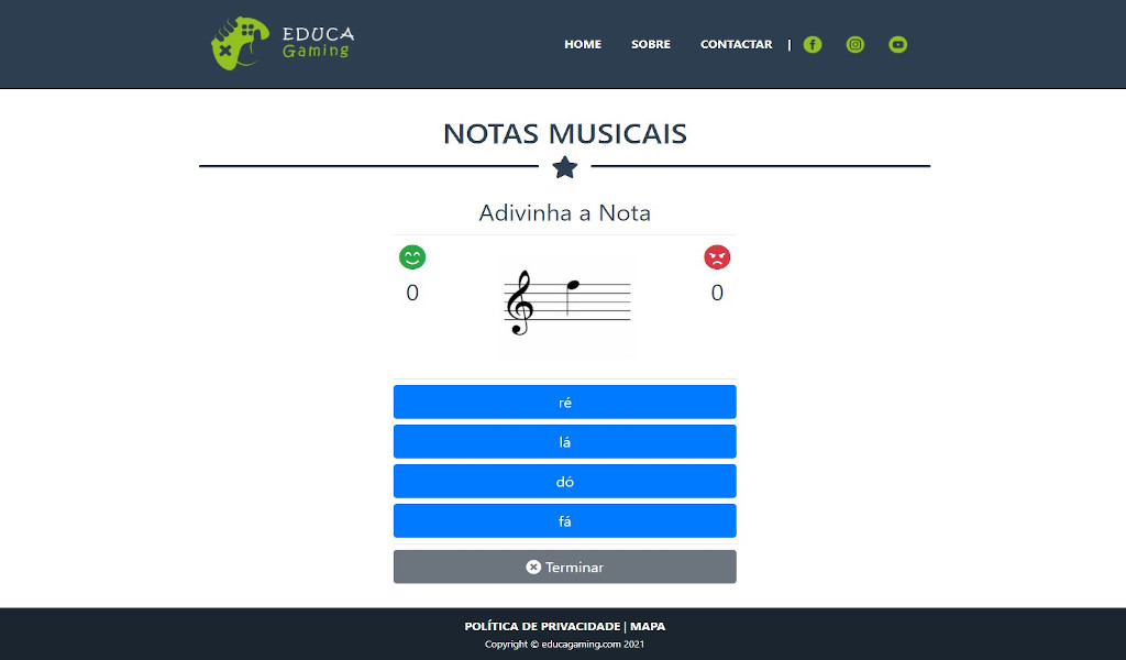 Notação Musical / TEMPO DAS NOTAS